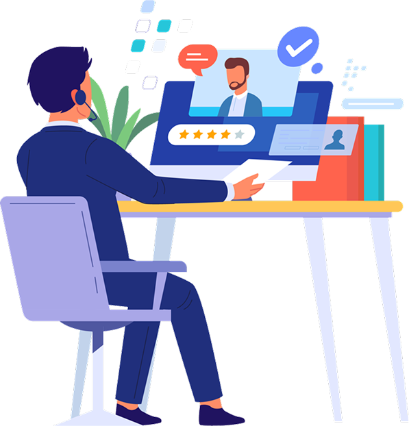 Remote Work Illustration
